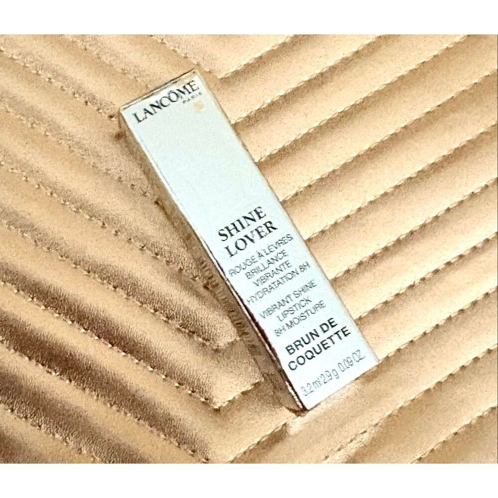 LANCÔME - NWT Shine Lover Vibrant Shine Lipstick in Brun de Coquette (286) - Picture 3 of 11